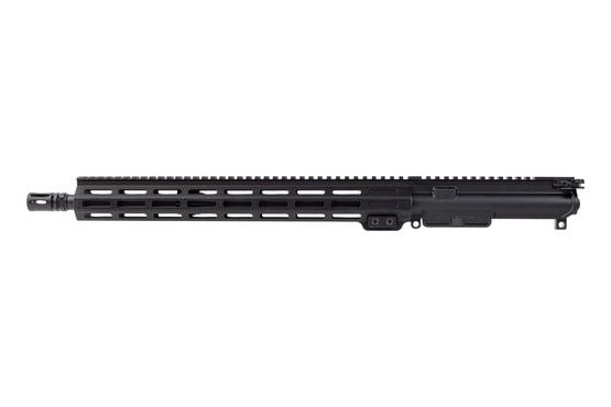 This KAK upper receiver features a m-lok handguard